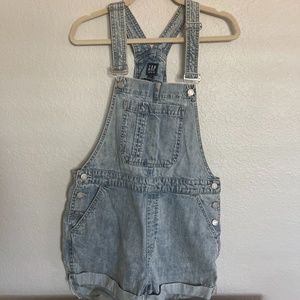 Light wash Overalls